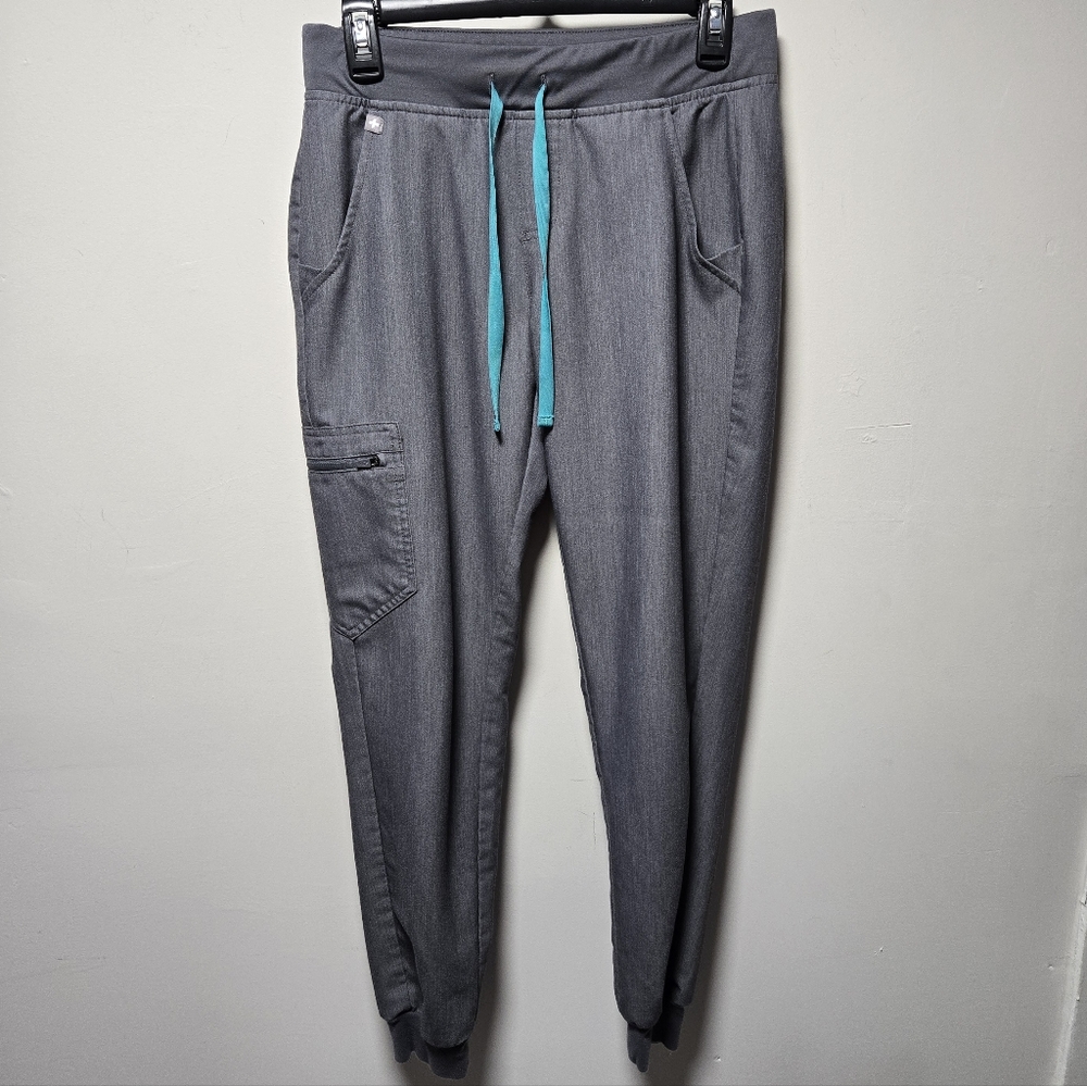 Figs Technical Collection Gray Scrubs Joggers Pants Size Small Style # W18SW2005